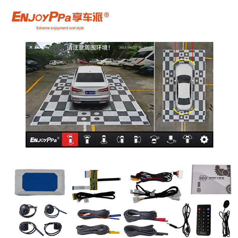 1080P HD Panoramic Car Surround Camera System per Toyota Reiz con visione notturna