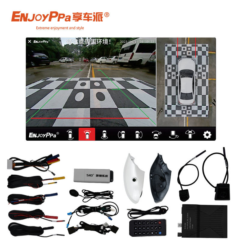 Sistema di telecamere per auto Panoramic Fish Eye 360 per Lexus ES Assist Parking