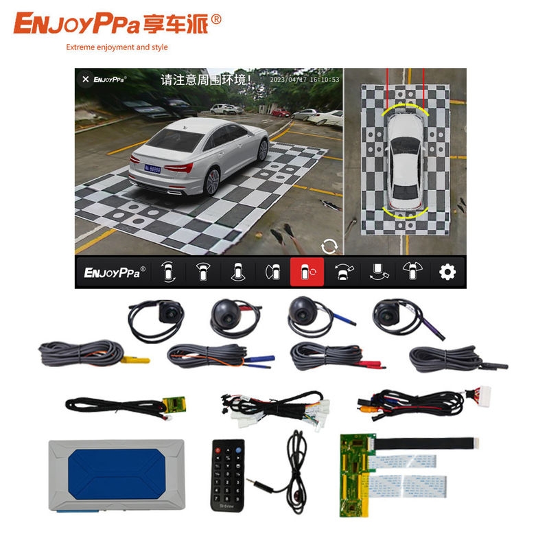 1080P 360 Surround View Camera System Auto per Toyota Fortuner Facile installazione