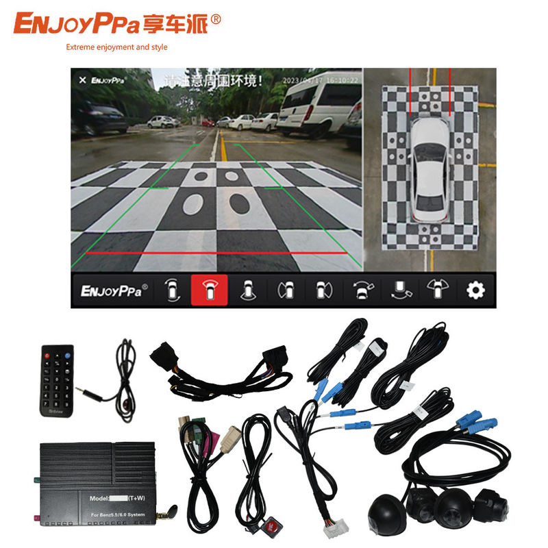 Visualizza l'ambiente Auto 360 Sistema di videocamera per Benz 6.0 Loop Recording