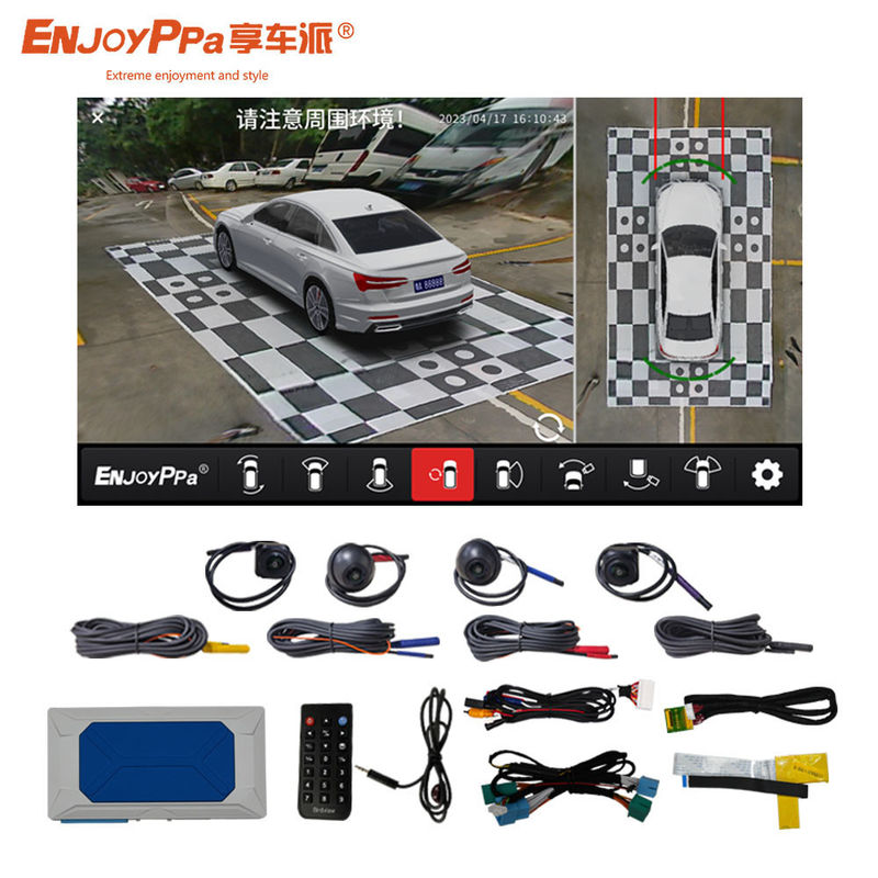 Sistema di videocamera a 360 gradi per Jeep 8.4 Inch Screen DVR Recorder