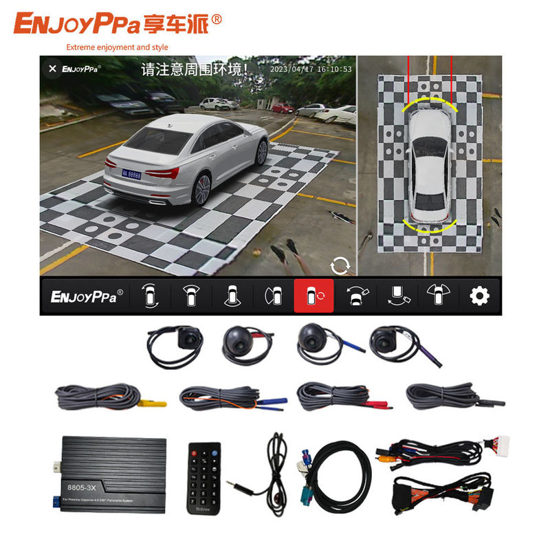 Kit per auto con telecamera a 360 gradi per Porsche con visione notturna