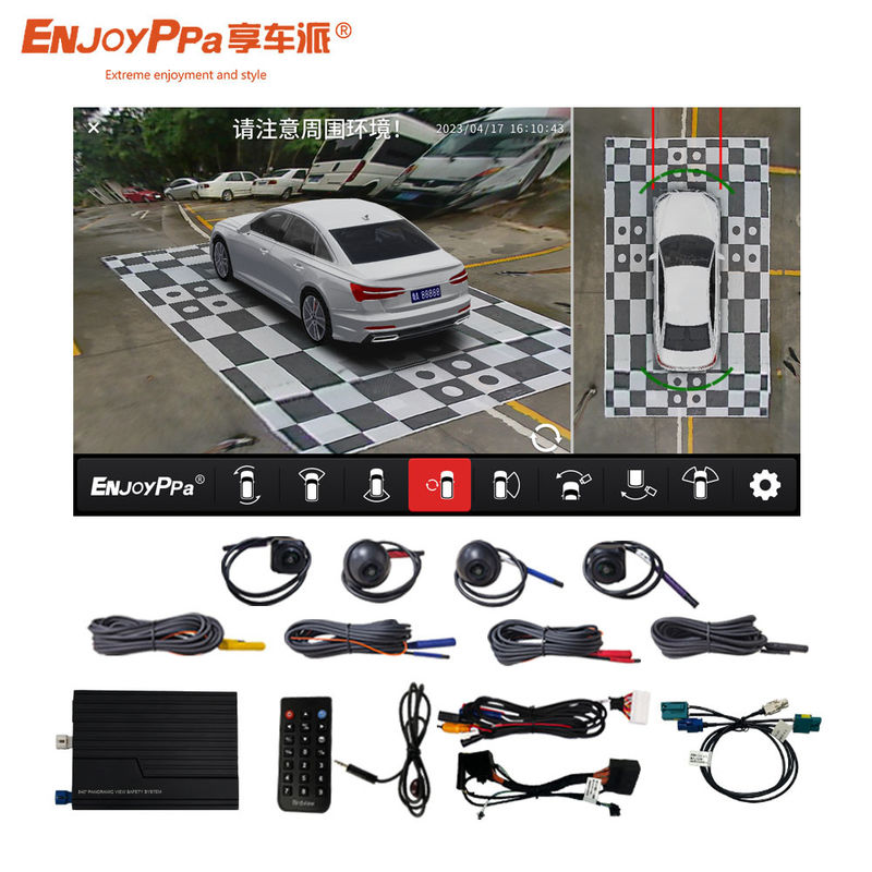 HD 1080P 360 Car Camera Kit Per Benz 7.0 Con 4 Way Driving Recorder