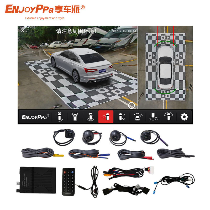 Kit di telecamere per auto a alta definizione 360 per Lexus ES con 4 telecamere a vista d'uccello impermeabili