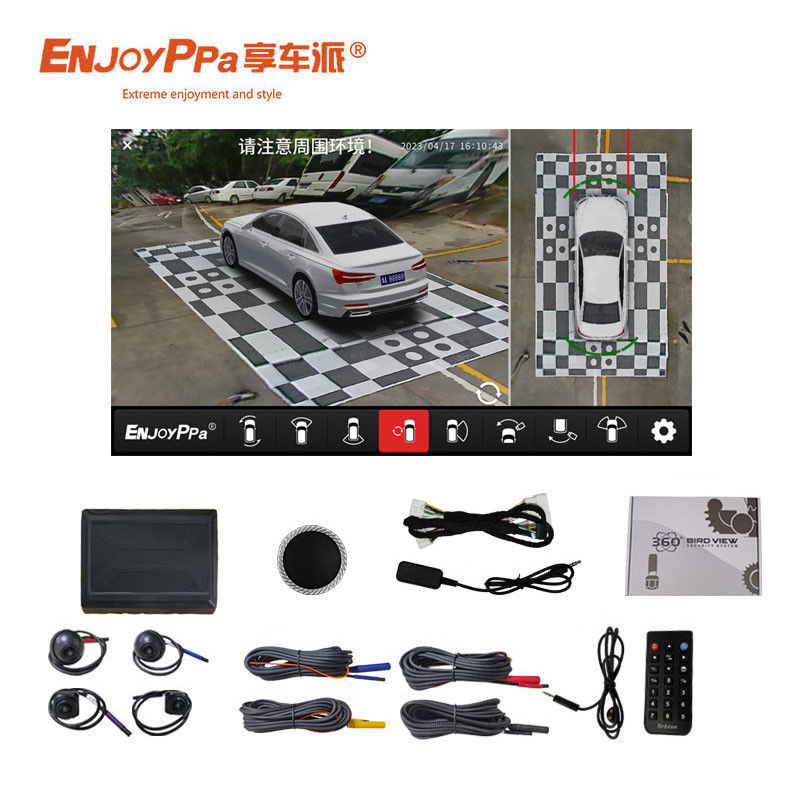 Sistema di videocamera per auto 360 per Hyundai Plug And Play facile installazione