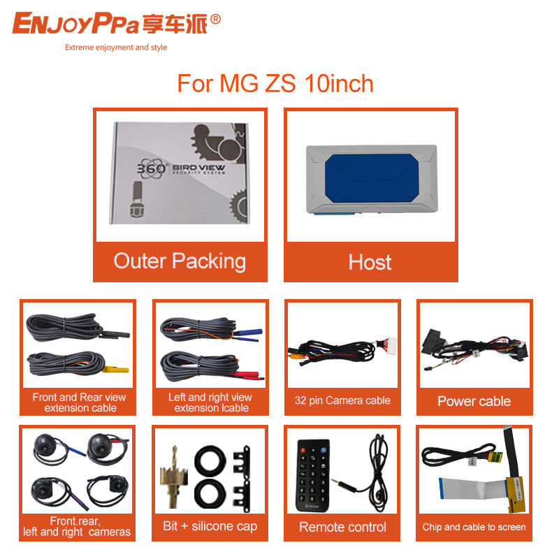 Sistema di telecamere per auto a 360 gradi per MG ZS