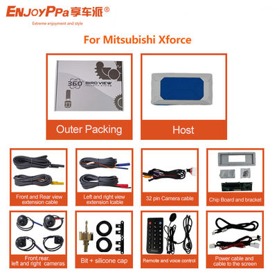 Sistema di telecamere 360° impermeabile 1080P per Mitsubishi Xforce 8 pollici