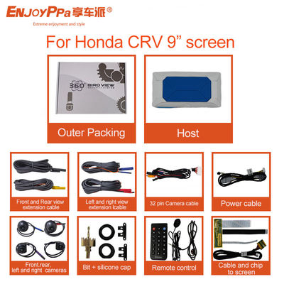 Sicurezza 360° Auto Camera Panoramico Sistema Per Honda CRV 9 pollici