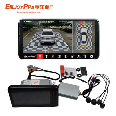 Kit di telecamere da parcheggio touchscreen 360 per Honda BRV supporta fino a 128 GB
