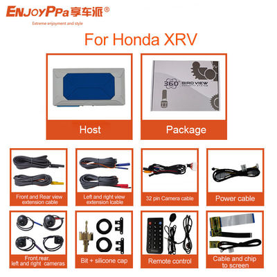 Sistema di telecamere per auto 360 di alta sicurezza per Honda XRV con registrazione a loop