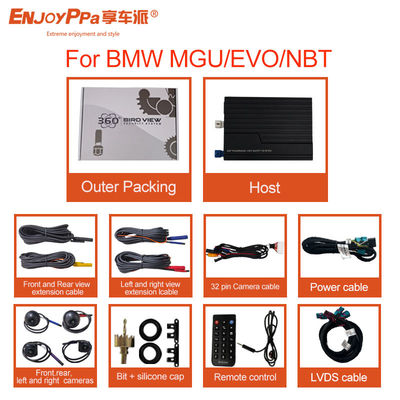 Sistema di telecamera circondante per auto di visione notturna per BMW NBT 4 Way Driving
