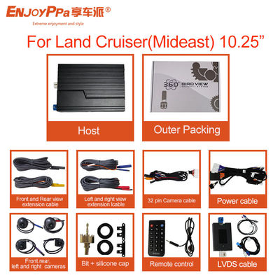 CQC Certified 360° Camera Bird View System per Toyota Land Cruiser