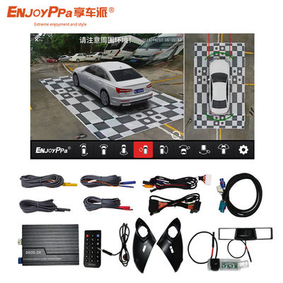 Porsche equipaggiato con sistema di fotocamera 360 Bird View Auto HD 1080P