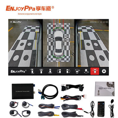 9 pollici touch screen 360 sistema di telecamere per auto per Volkswagen Polo