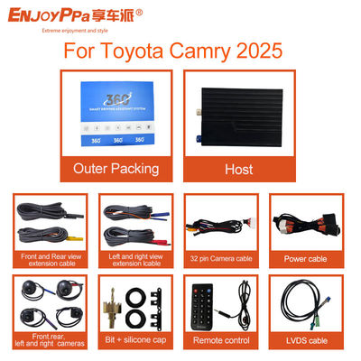 4 telecamere 360 Sistema di telecamere per auto per Toyota Camry 2025 Tecnologia avanzata di sicurezza